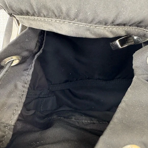 Prada Black Drawstring Backpack - Picture 9 of 12